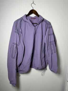 Supreme Spellout Embroidered Track Jacket